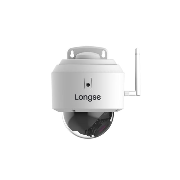 Longse LVDHS400 4MP Outdoor Varifocal Dome IP Camera, 2.812mm, H.265, IR 20m, IP66