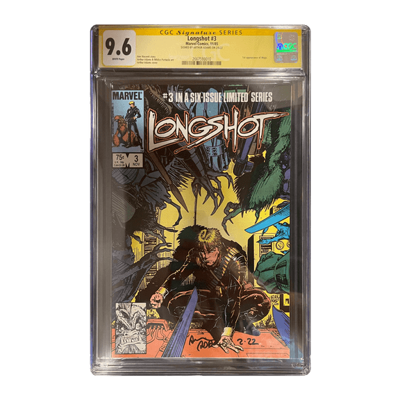 Longshot #3 - CGC 9.6 Comic Book