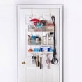 thumbnail image 1 of Longstem Organizers Pet Organizer Hanging Accessory Storage Rack Dog Cat Supplies Leash Collar Treats Toys Key Holder in Bone, 1 of 4