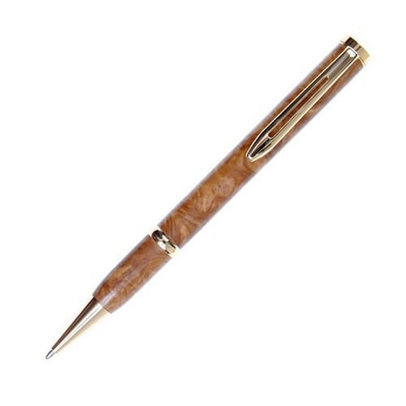 Longwood Twist Pen - Brown Mallee Burl