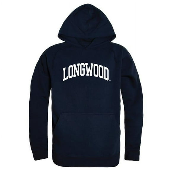 Longwood University College Hoodie, Navy - Extra Large