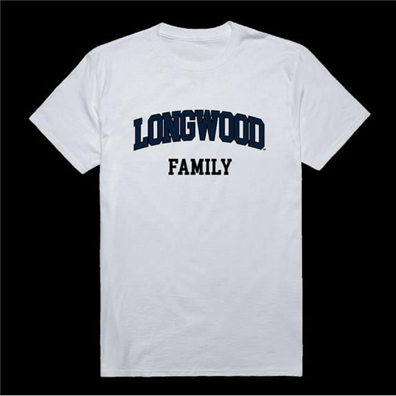 Longwood University Lancers Family T-Shirt, White - Large