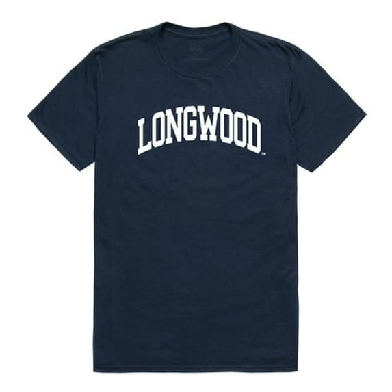 Longwood University Men College T-Shirt, Navy - Small
