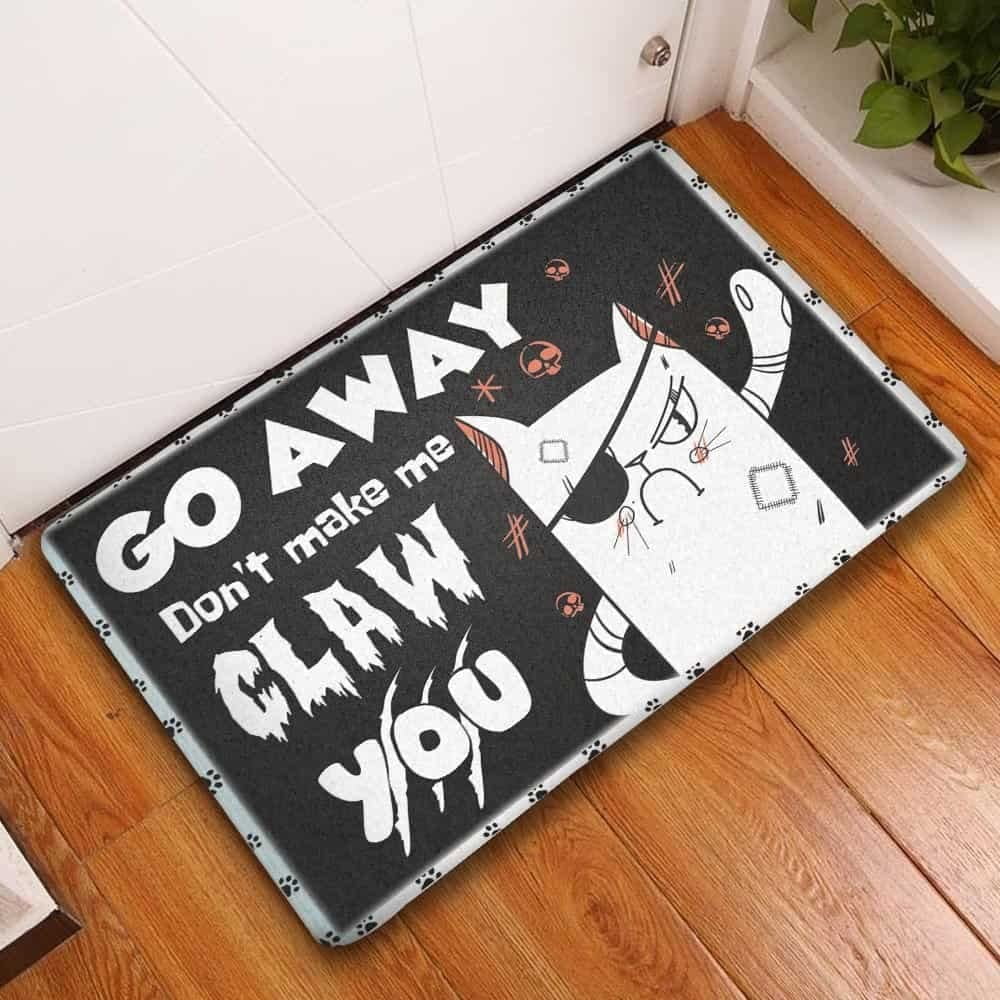 Lonkogqi Door Mats Don'T Make Me Glam You Go Away!!! Indoor