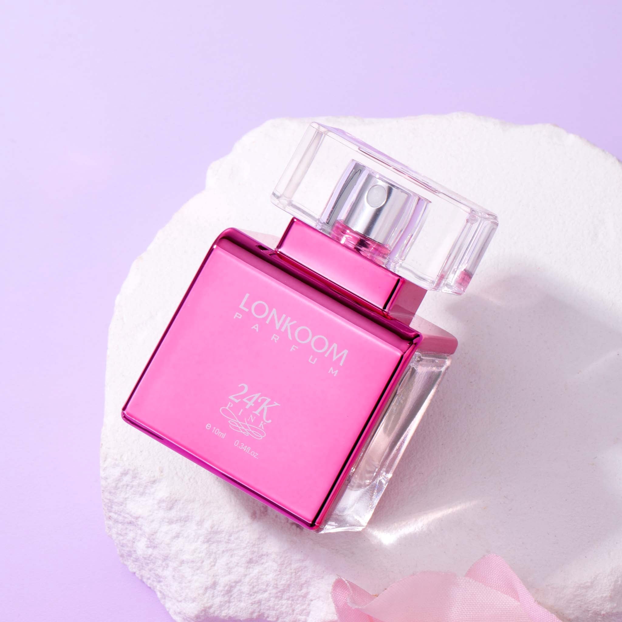Lonkoom 24K Pure Pink Perfume 0.3fl oz