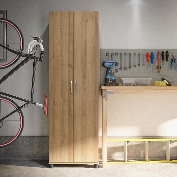 Lonnel 24" Utility Storage Cabinet, Natural
