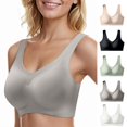 thumbnail image 1 of Lonomox Bras For Women No Underwire Plus Size Support Comfort Bras Everyday Bras, 1 of 6