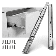 Lontan 6 Pair Drawer Slides Heavy Duty 22 Inch Sides Soft Close Drawer Slides Full Extension Side Mount 100 LB Capacity Drawer Runners