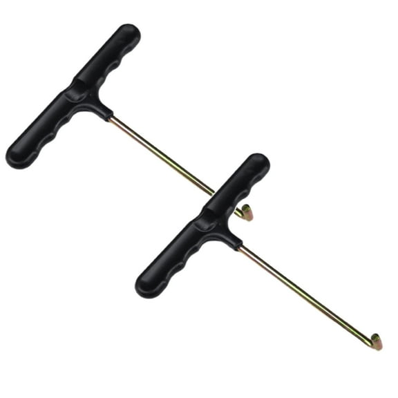 Lonto J0urney 2pcs Trampoline Spring Pull Hook, Installation Tool For Bungee Jumping Bed, Assembly Hook Accessory, Spring Tension Tool
