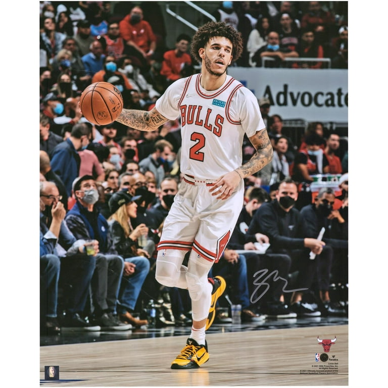 Lonzo ball autographed jersey hotsell