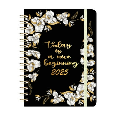 Lonzony 2025 Bloom Planner For Women Weekly And Monthly Aesthetic Flower Calendar Planner 6x8 Inch