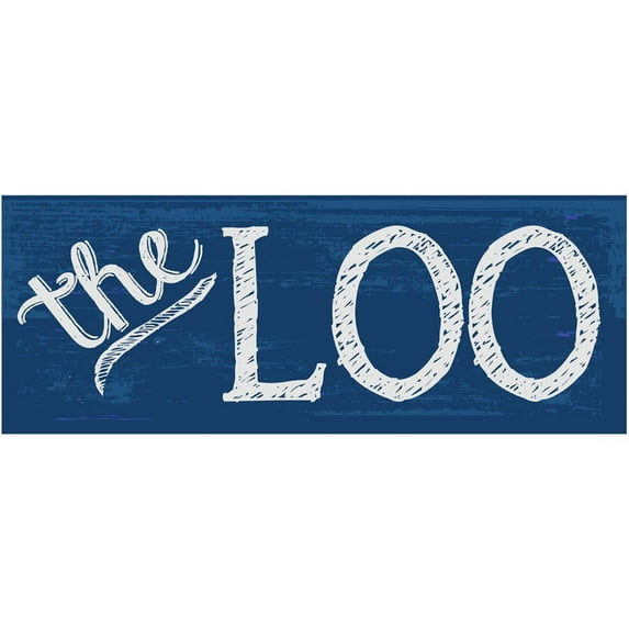 Loo Metal Sign