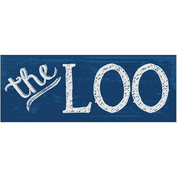 Loo Metal Sign
