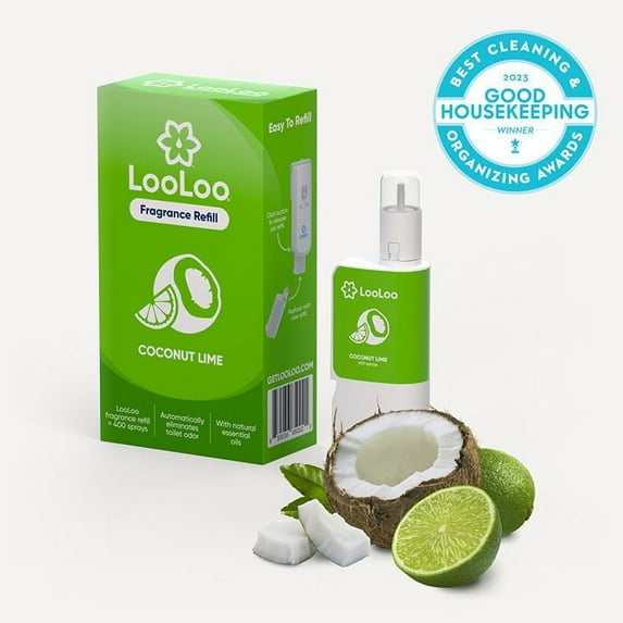 LooLoo Fragrance Refill for LooLoo Dispenser - Coconut Lime Fragrance