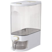 Loobuu Plastic 19-22 lbs Stackable Dried Food Dispenser with Auto Dispenser