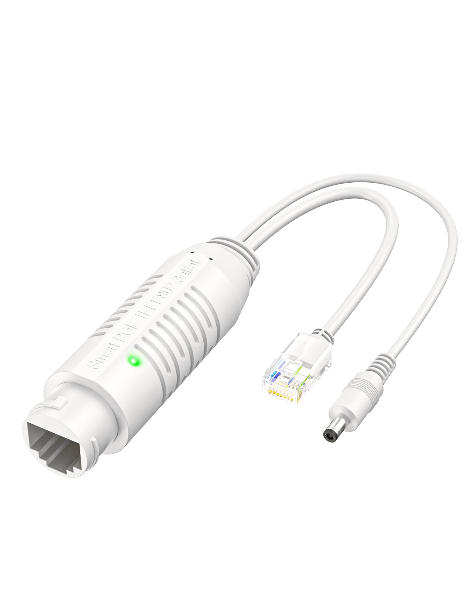 Loocam PoE Ethernet Splitter, IEEE802.3af/at 10/100Mbps, Plug & Play ...