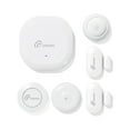 thumbnail image 1 of Loocam Wireless Home Security Alarm System 6 Pieces for House and Apartment, 1 Smart Hub, 2 Door & Window Sensors, 1 PIR Motion Sensor, 1 Water Leak Sensor, 1 Smart Button, 1 of 9