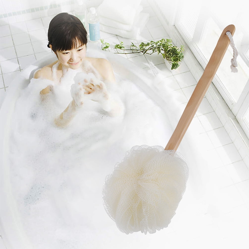Loofah Back Scrubber Exfoliating Shower Body Brush Luffa Sponge