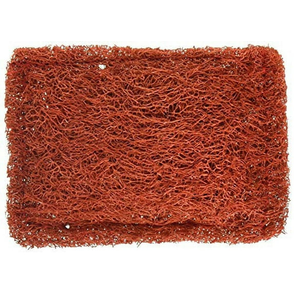 Loofah Clean Up RubBits Natural Loofah Scrubber 4" x 3", Assorted Colors