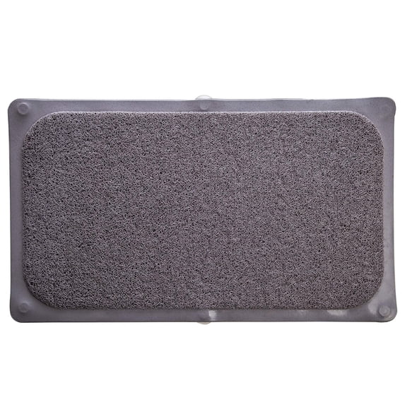 Loofah Non-Slip Bath Mat for Tub Spa-Inspired Comfort, Quick-Drying, Secure Suction Cups | Exfoliating Shower Mat for a Luxurious and Safe Bathing Experience
