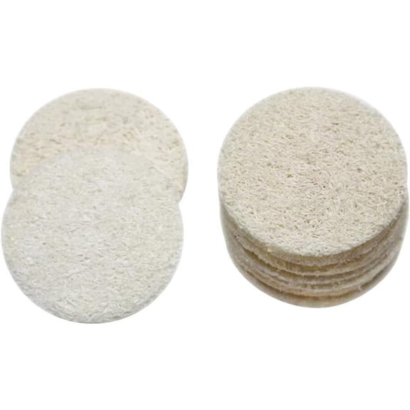 Loofah Pad 20pcs Loofah Face Pads Exfoliating Loofah Sponges Makeup Remover Soft Facial Skin Care Scrub Wash Pads for Eye Makeup Remove Face Wipe Loofah Exfoliating Pad