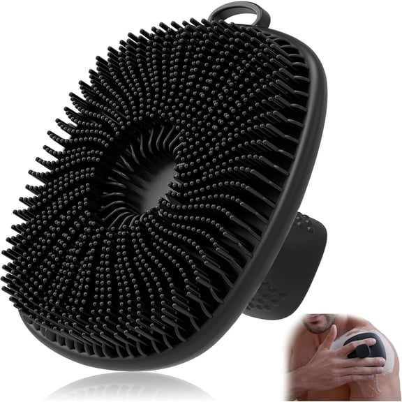 , Loofah Richer and Effective Cleaning, No-Slip Handle, Long-Lasting & Easy to Clean