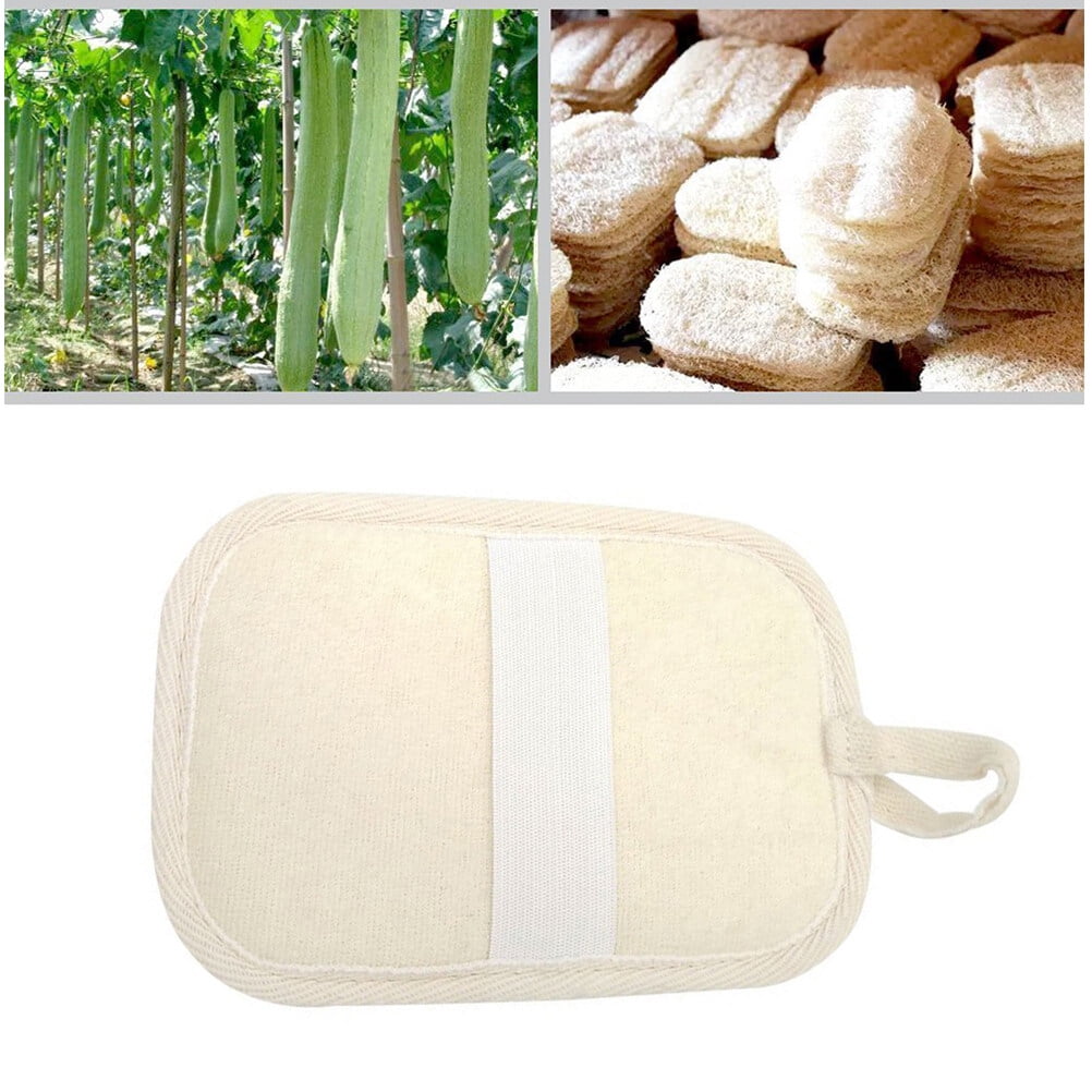 Loofah Sponge Glove Exfoliating Pad Loofah Glove Exfoliator Soap Bag Loofah Sponge Exfoliator