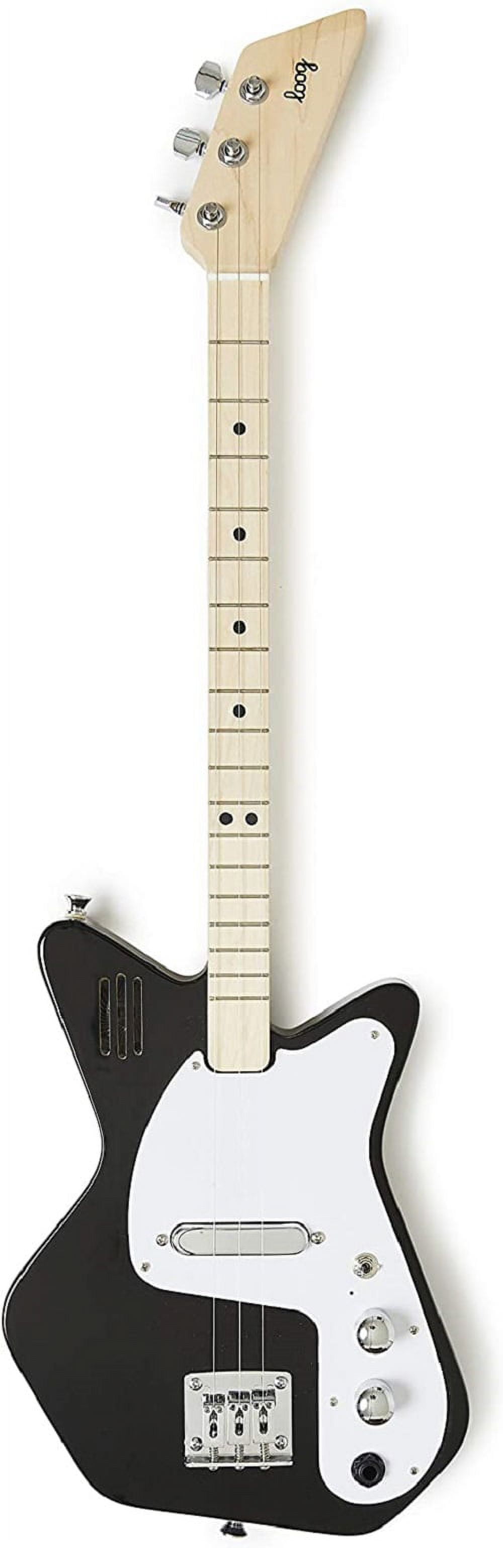 Loog Guitar LGPRCEK Pro Electric Guitar for Kids Black