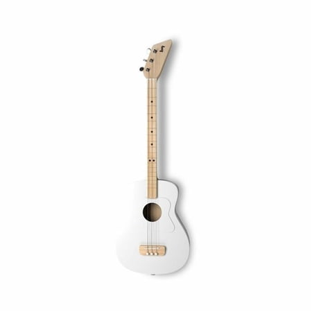 Loog Pro Acoustic kids Guitar 3-strings Ages 6+ Learning App and Lessons Included White