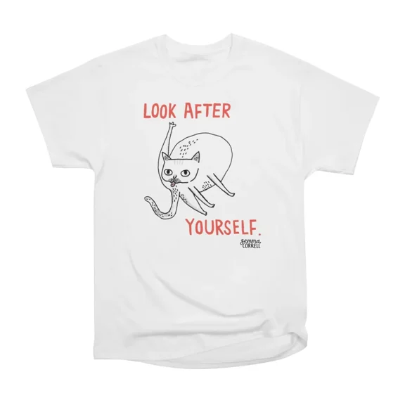 Look After Yourself T-Shirt Tee Gift For Him Merch For Her Apparel For Friend