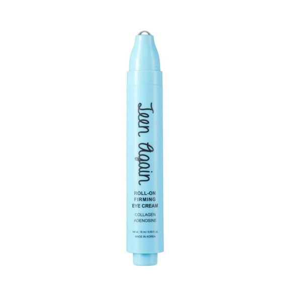 Look At Me Teen Again Roll On Firming Eye Cream with Collagen and Adenosine (Made in Korea)