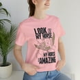 thumbnail image 1 of Look At My Horse My Horse is Amazing with Angel Wings T-shirt, 1 of 12