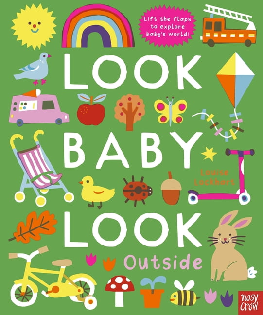 Look Baby Look! Look, Baby, Look! Outside, (Board Book)
