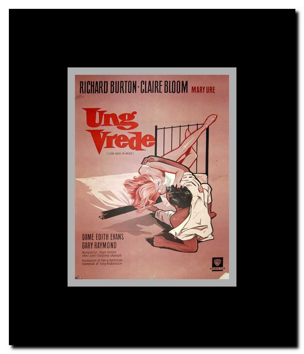 Look Back in Anger Framed Movie Poster