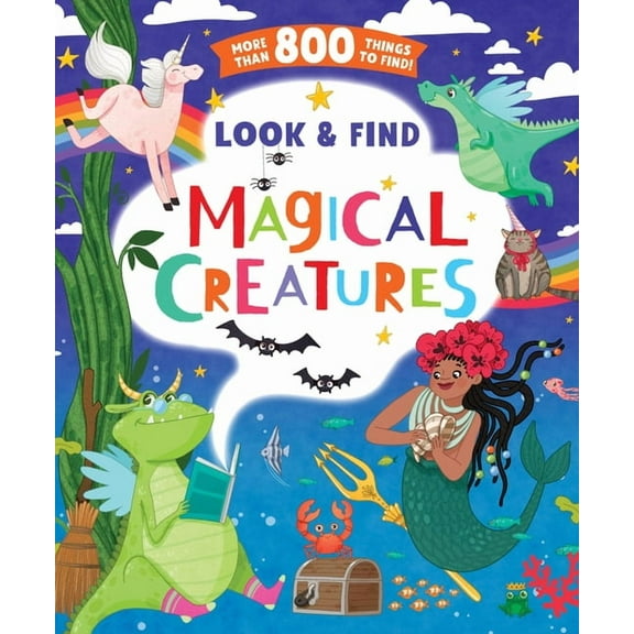 Look & Find Look and Find Magical Creatures, (Hardcover)
