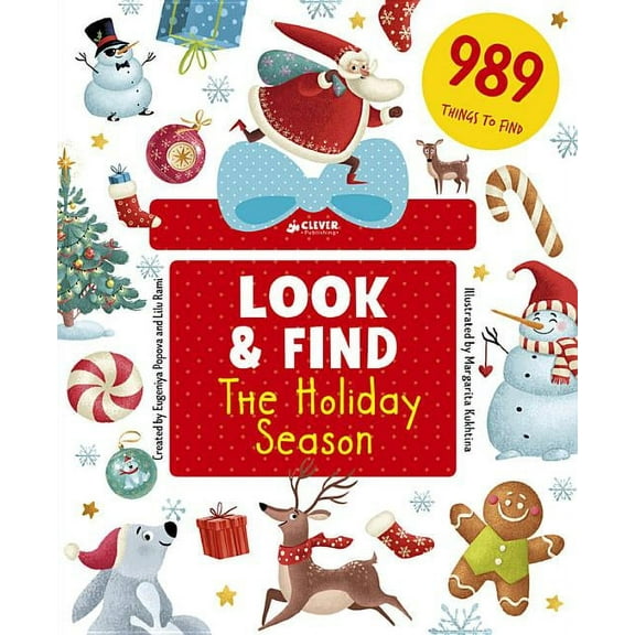 Look & Find The Holiday Season: 989 Things to Find, (Hardcover)