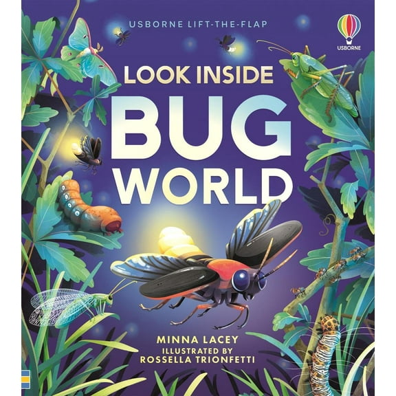 Minna Lacey Look Inside Bug World (Board Book) Look Inside