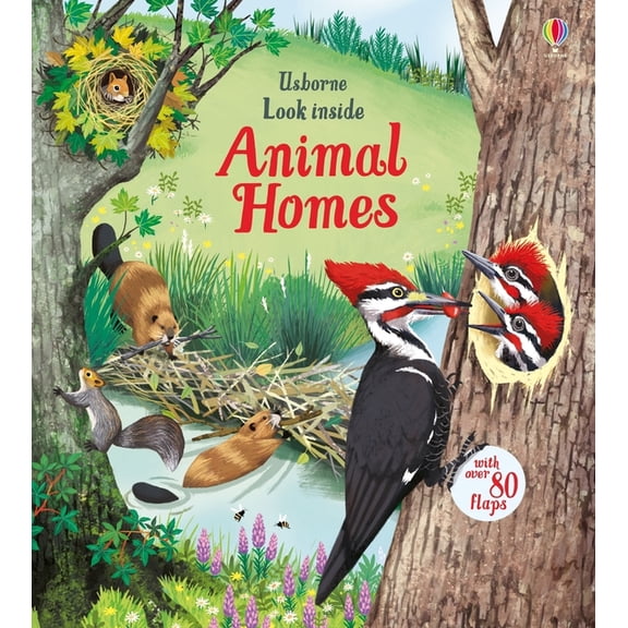 Look Inside Look Inside Animal Homes, Book 5, (Board Book)