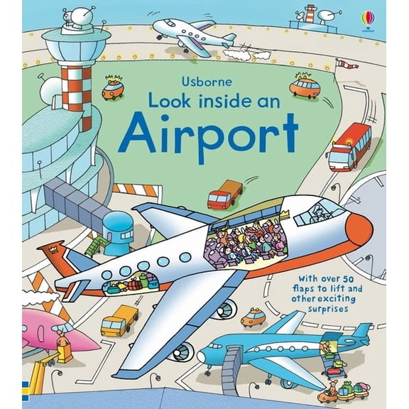 Look Inside Look Inside an Airport, Book 18, (Board Book)