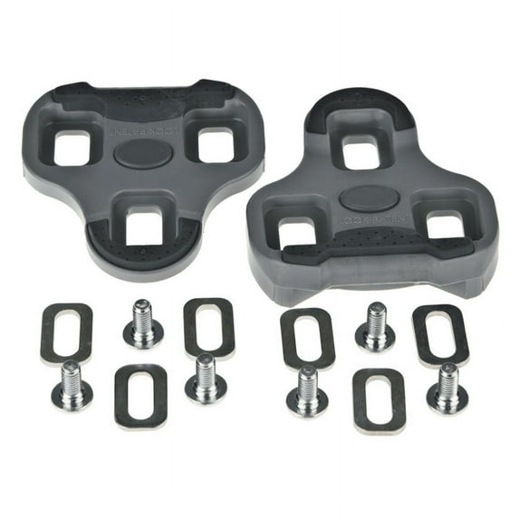 Look Keo Grip Cleats Grey 4.5 Degree Float 3-Bolt Road Bike Clipless Pedals