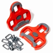 LOOK KEO GRIP Cleat - 9 Degree Float, Red, Anti-Slip