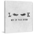 thumbnail image 1 of Look Me in the Lashes Painting Print on Wrapped Canvas, 1 of 7