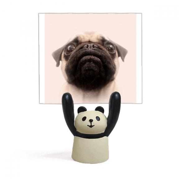 Look Mouth Eyes Ears Art Deco Fashion Memo Holder Cartoon Animal Panda Stand Decoration