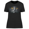 thumbnail image 1 of Look Of Russian Blue Cat  T-Shirt Women -Image by Shutterstock, Female Medium, 1 of 2