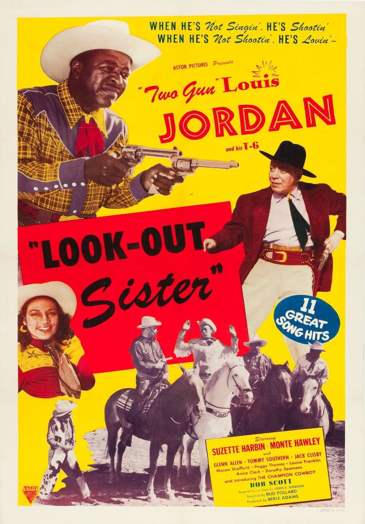 Look Out Sister Canvas Art - (11 x 17)