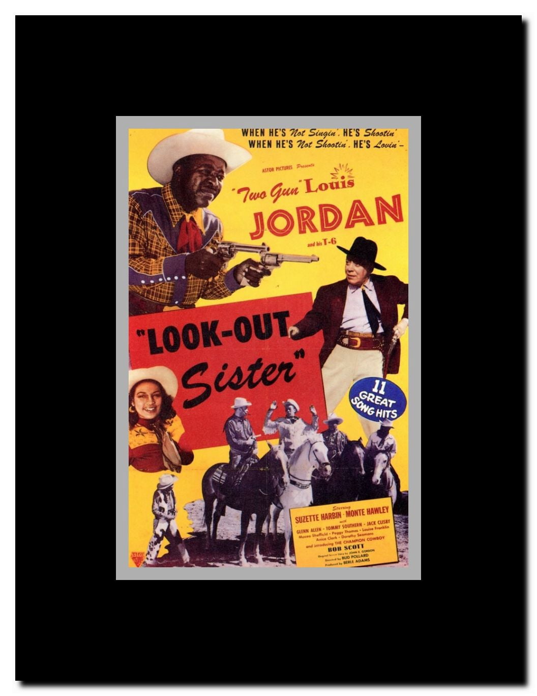 Look-Out Sister Framed Movie Poster
