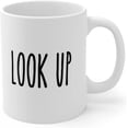 thumbnail image 1 of Look Up Mindfullness Ceramic Coffee Mug 11 oz, 1 of 4