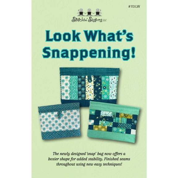 Look What's Snappenin' Bag Pattern