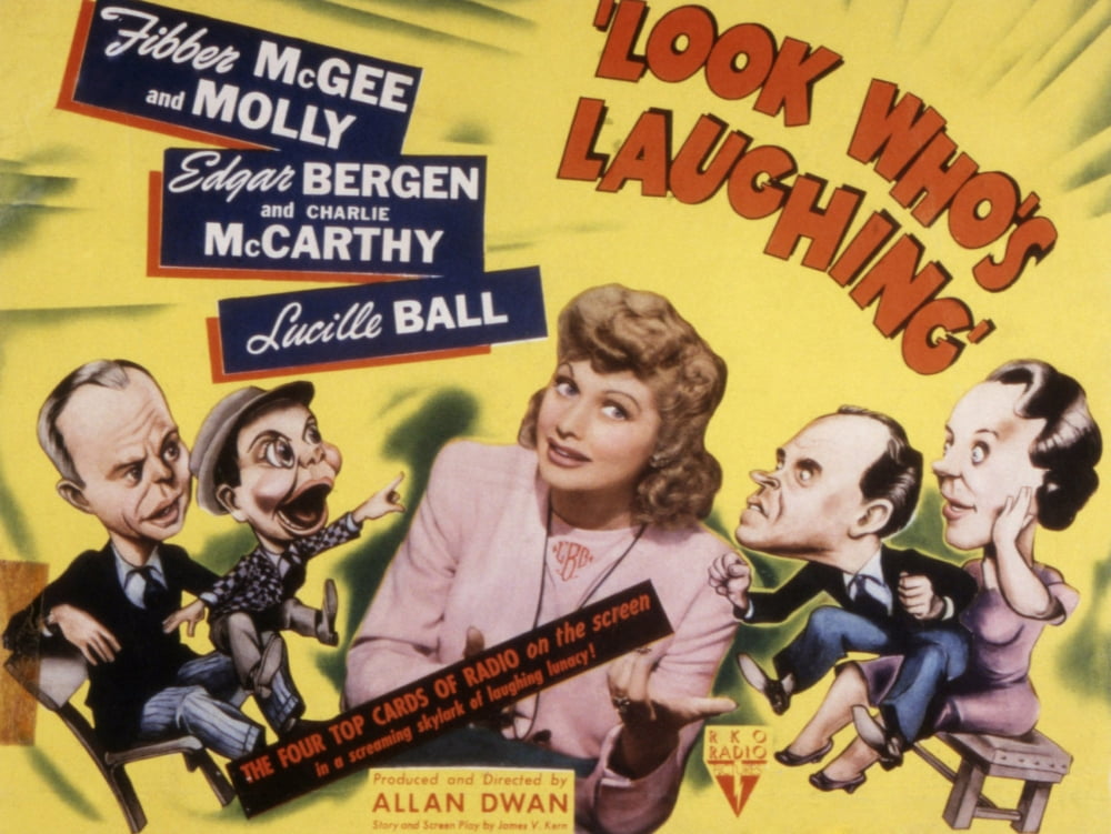 Look WhoS Laughing Canvas Art - (28 x 22)