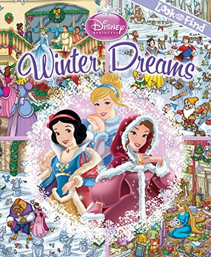 Pre-Owned Look and Find: Disney Princess: Winter Dreams (Disney Princess, Look and Find), 9781412776950, 1412776953, Hardcover,